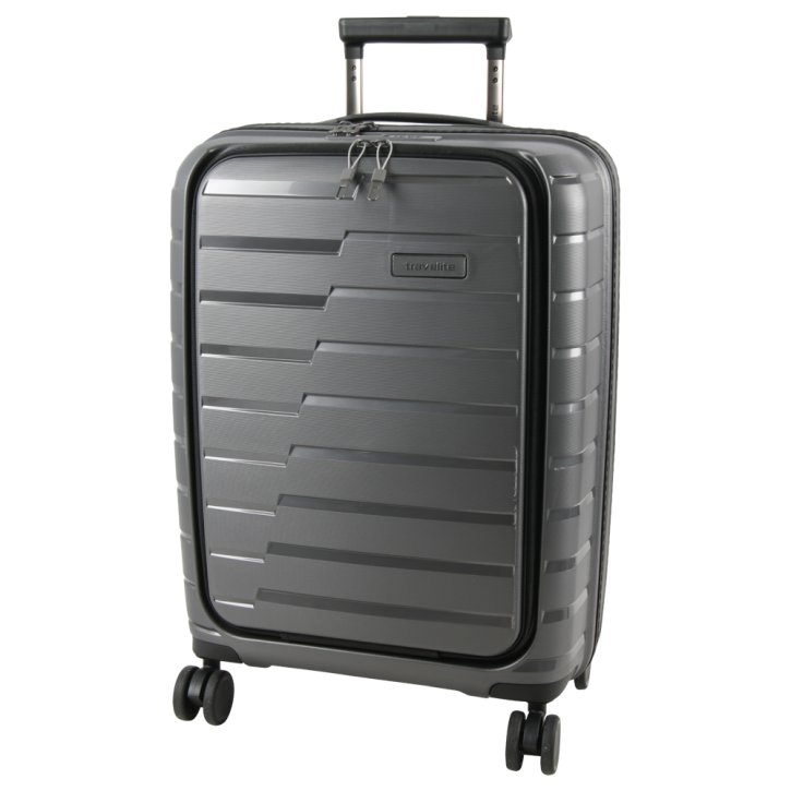 Travelite Air Base 4w S Trolley Vortasche anthrazit